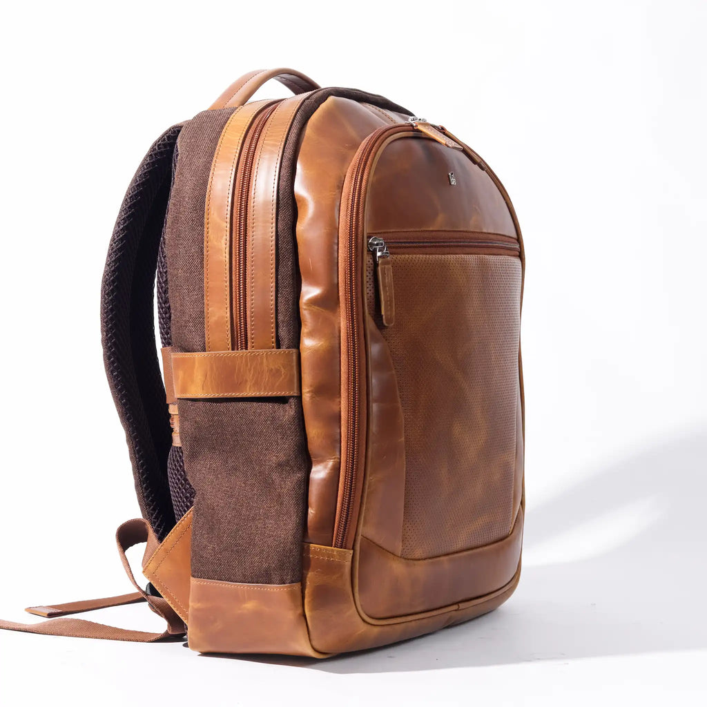 Morral Ejecutivo de Cuero Genuino: Estilo, Confort y Adaptaje para Viaje 🎒💼